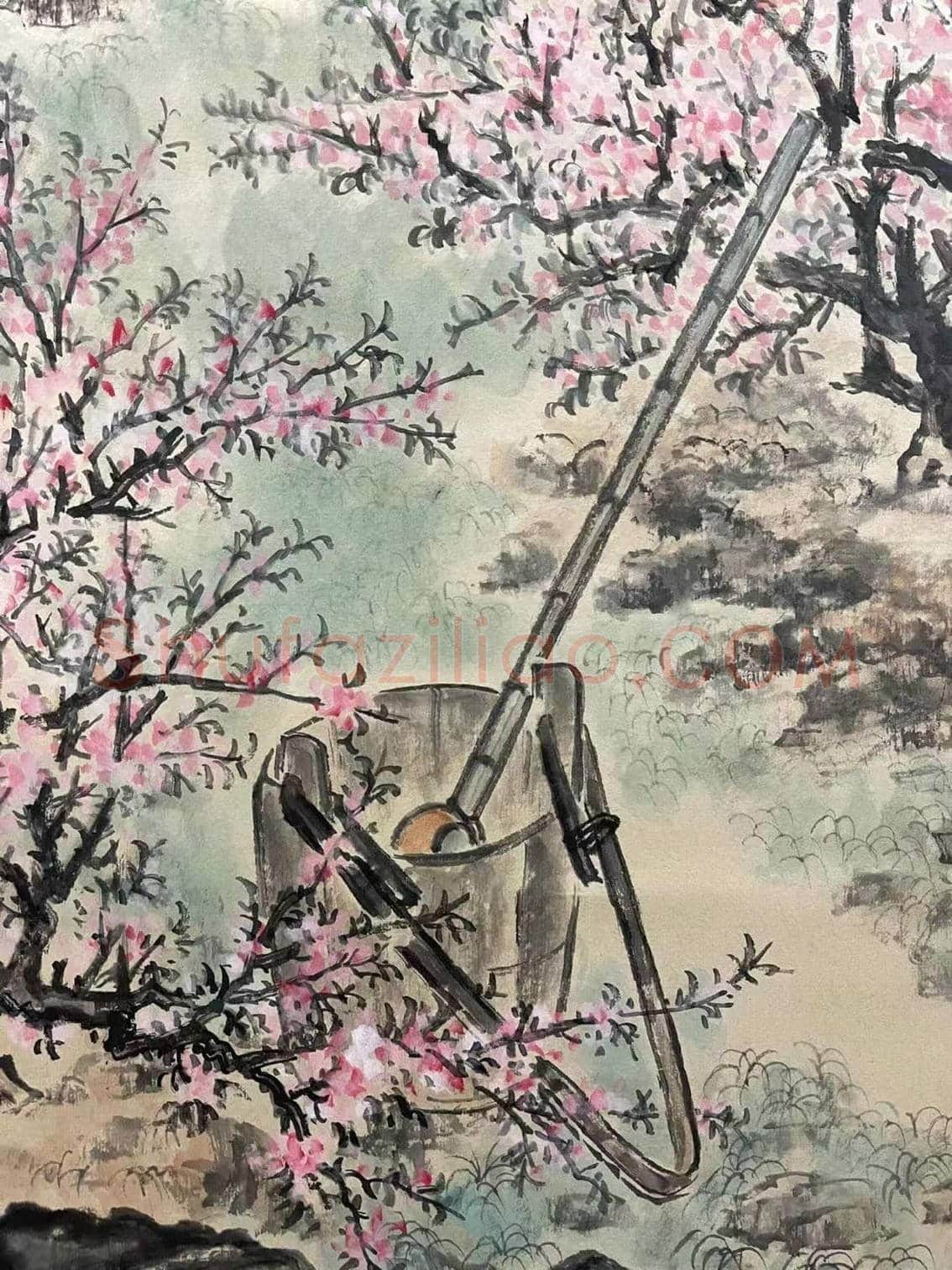 魏紫熙作品《大地回春》，时代经典 | 国画欣赏