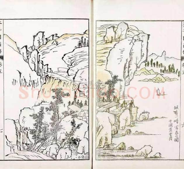《芥子园画谱》中国画的绘画圣经! | 书画文摘