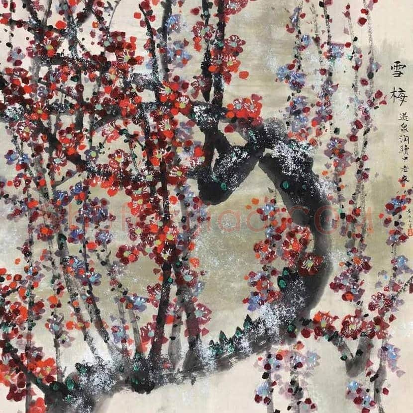 黄永玉笔下的梅花图赏 | 书画讲解