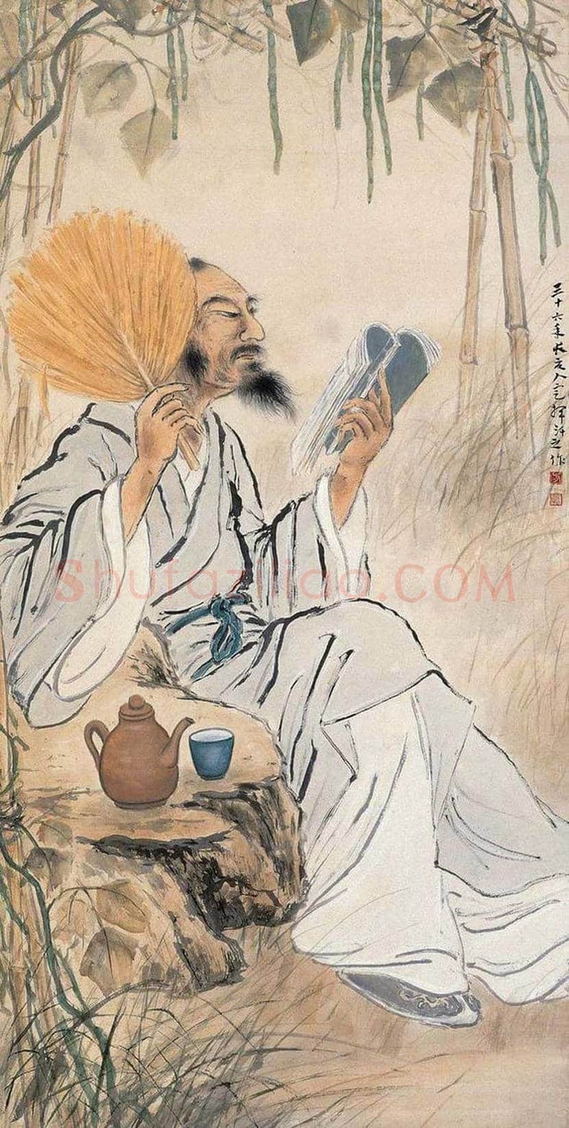 方人定人物画作品欣赏 | 书画科普