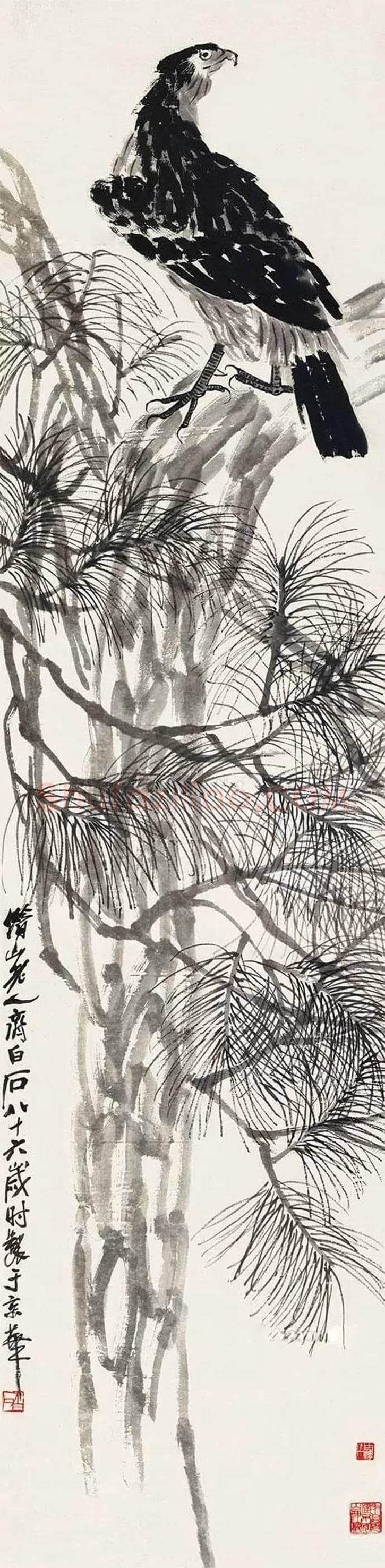 齐白石拍卖最贵的花鸟画都有哪些？ | 书画百科