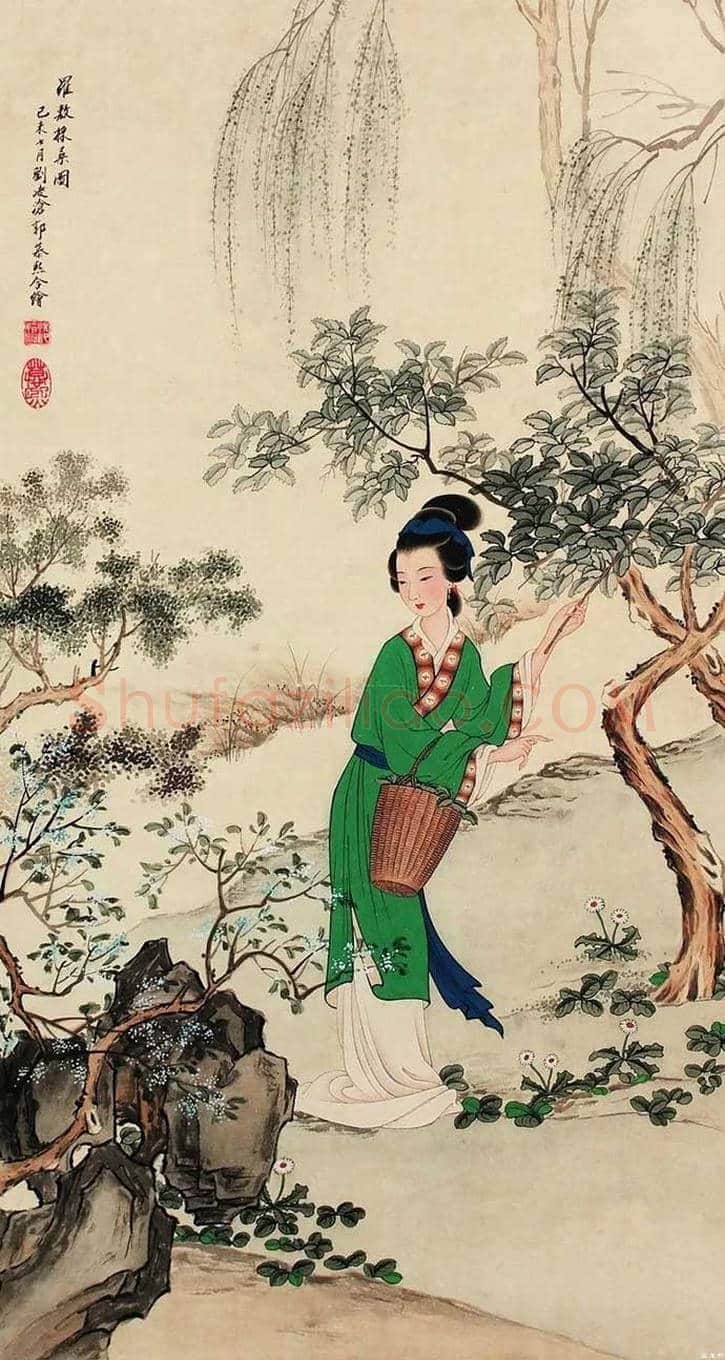刘凌沧人物画作品欣赏 | 书画知识