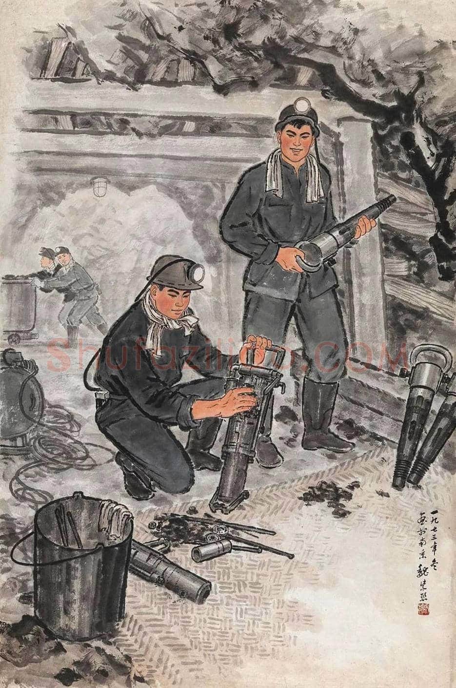 魏紫熙人物画作品欣赏 | 书画资料