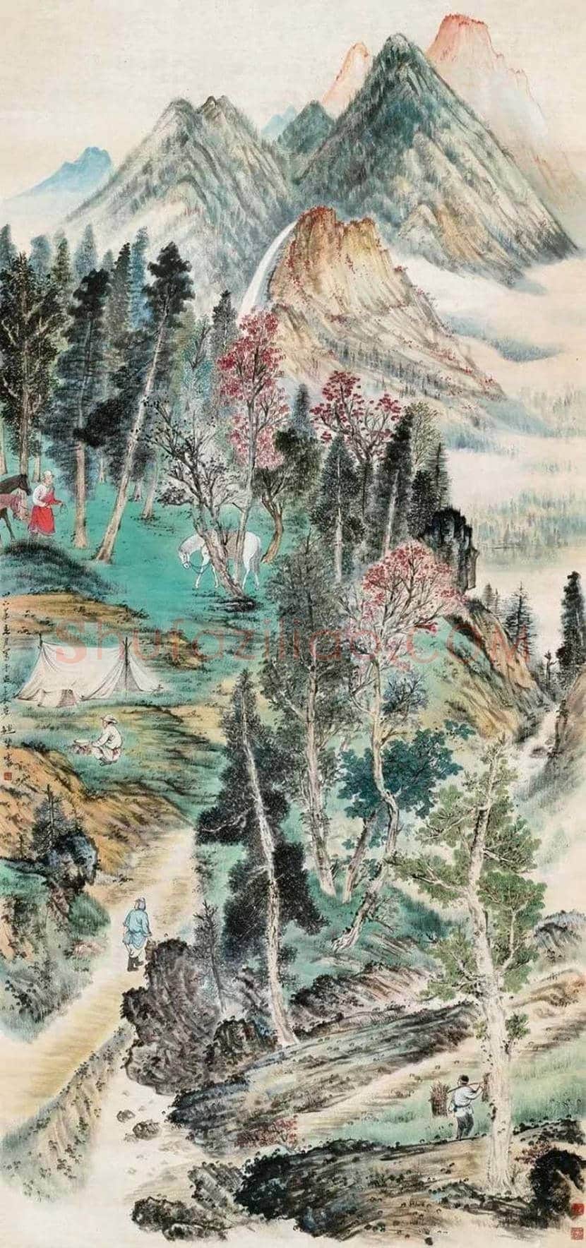 赵望云国画作品欣赏 | 书画常识