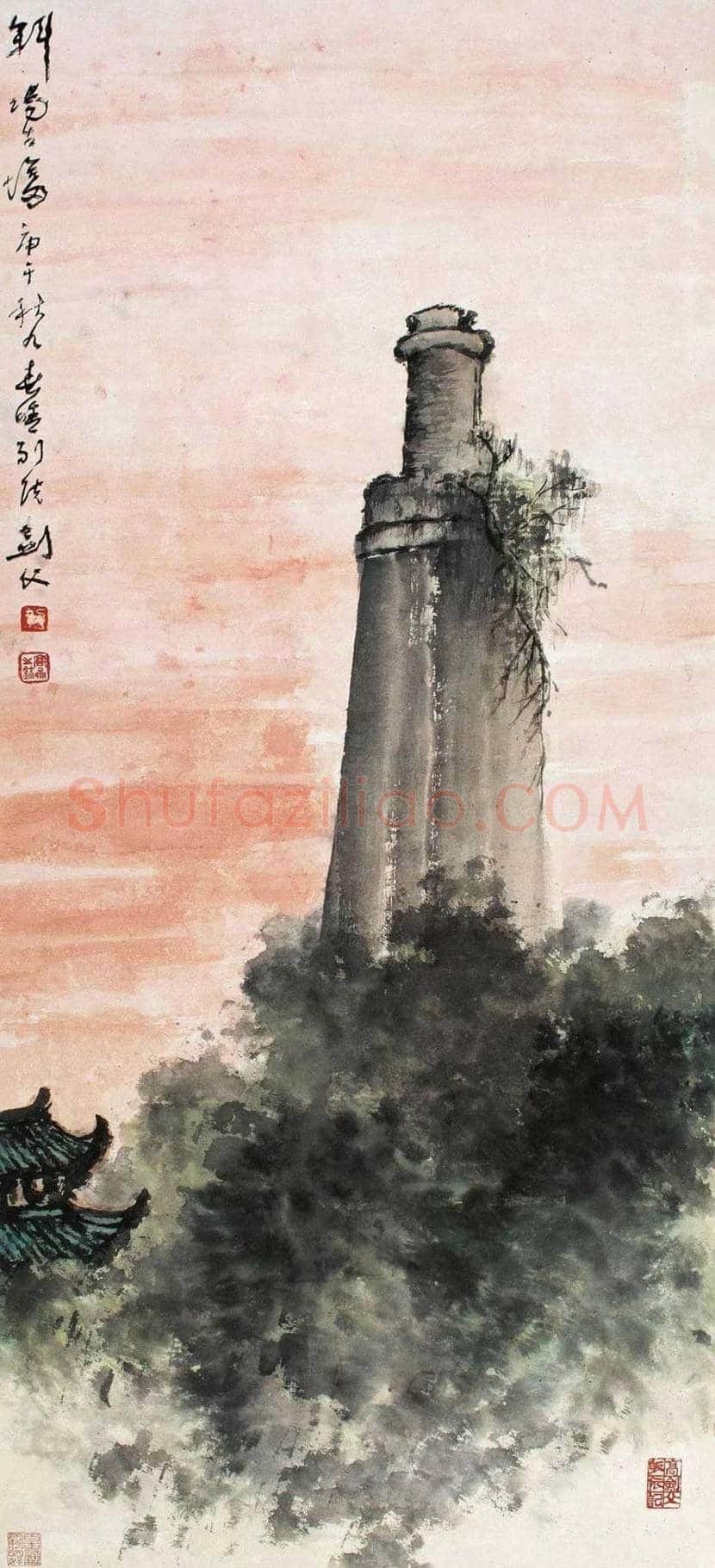 高剑父国画作品欣赏 | 书画知识