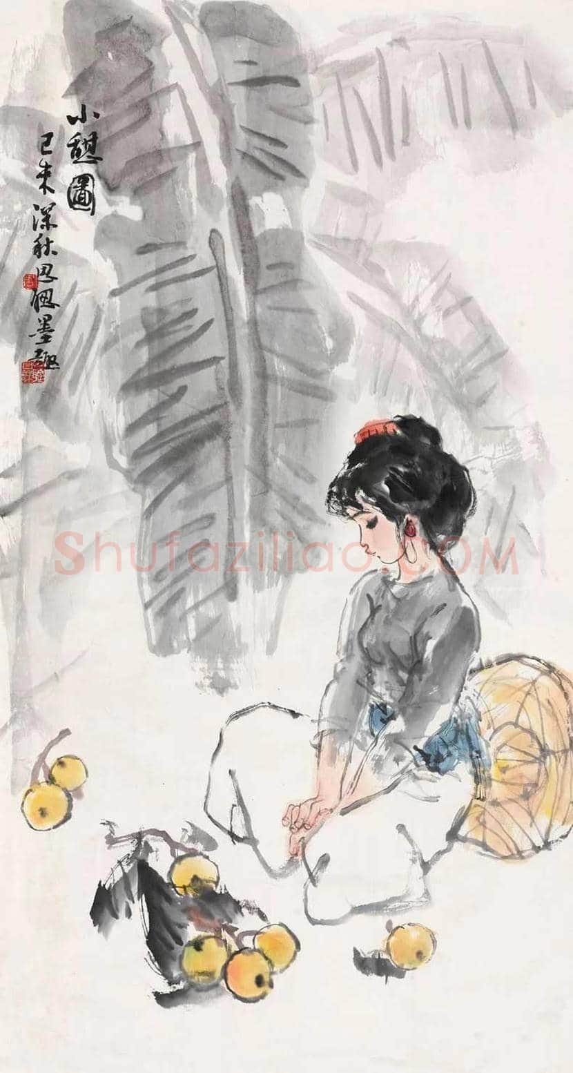 周思聪人物画作品欣赏 | 书画讲解