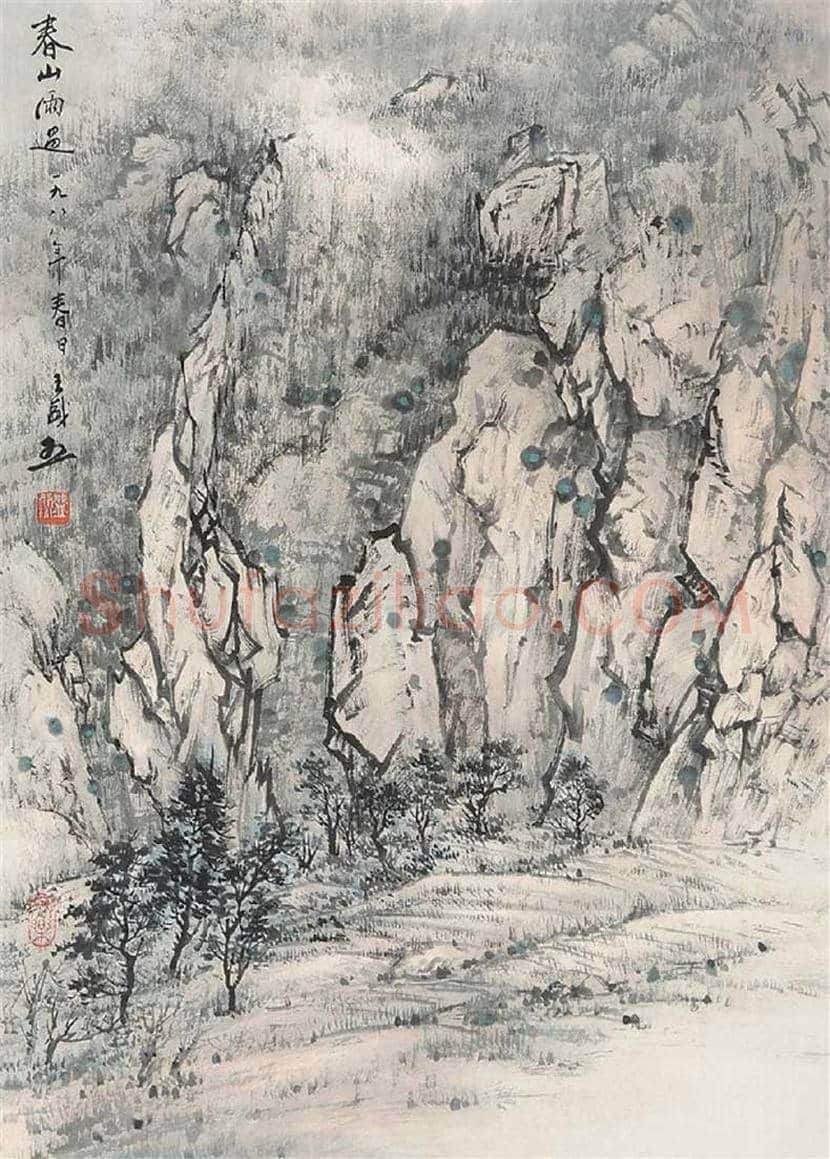王盛烈简介及作品欣赏 | 书画知识