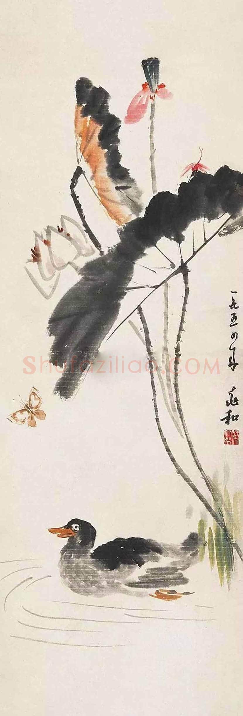 蒋兆和花鸟画作品欣赏 | 书画科普