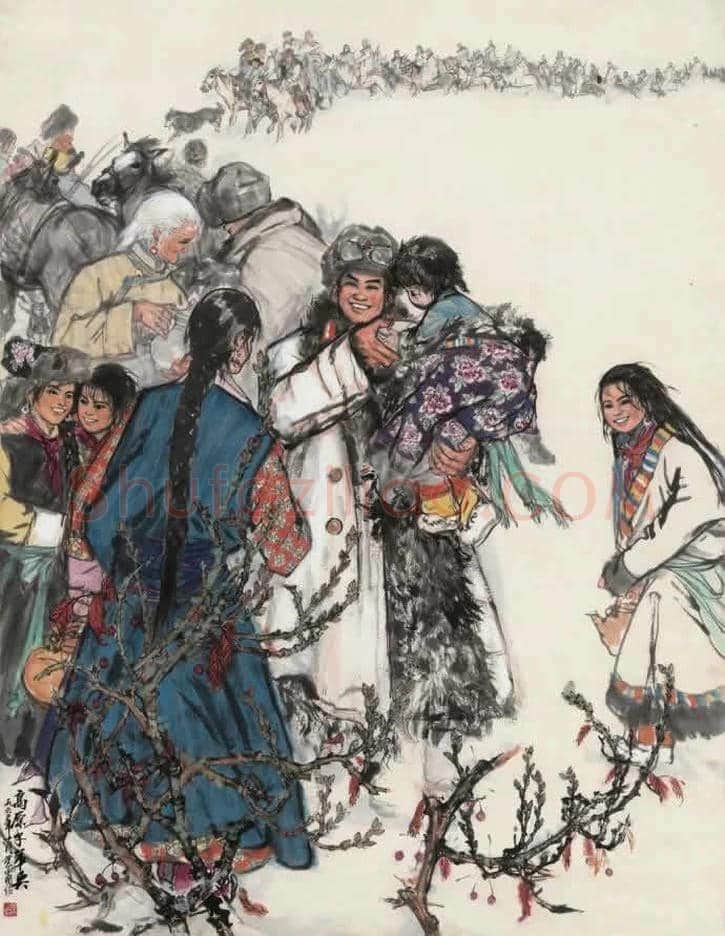 黄胄高清作品欣赏,喜欢书画者不可错过! | 书画常识