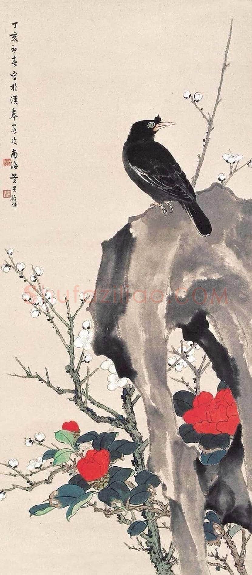 黄君璧花鸟画作品欣赏 | 书画文摘