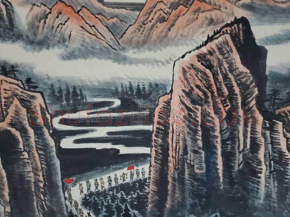 永恒的经典—李可染史诗级巨制《长征》 | 国画作品