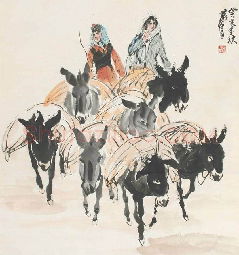黄胄最贵作品都有哪些? | 书画文摘