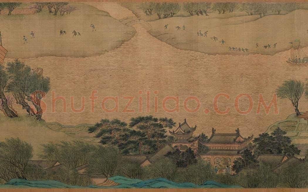仇英《清明上河图》 欣赏 | 著名国画图片