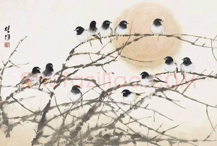 方楚雄工笔动物欣赏,很有乡土气息 | 书画资料