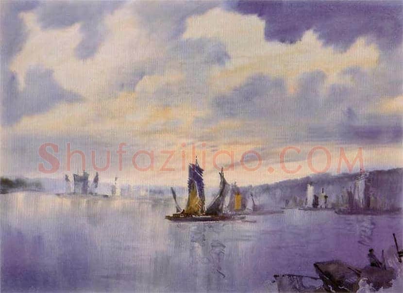 李剑晨水彩画作品欣赏 | 书画科普