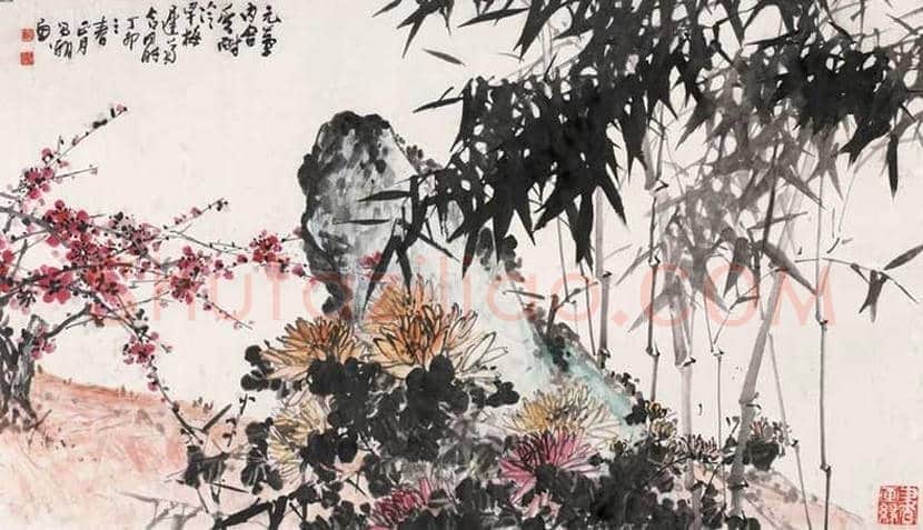 刘昌潮花鸟画作品欣赏 | 书画百科