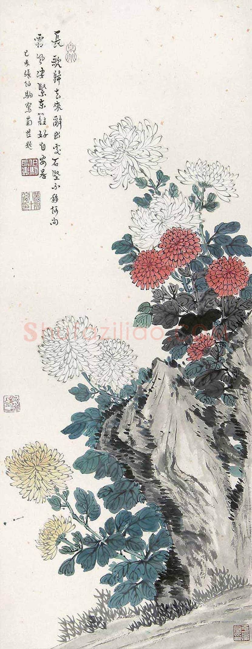 张伯驹作品欣赏 | 书画科普