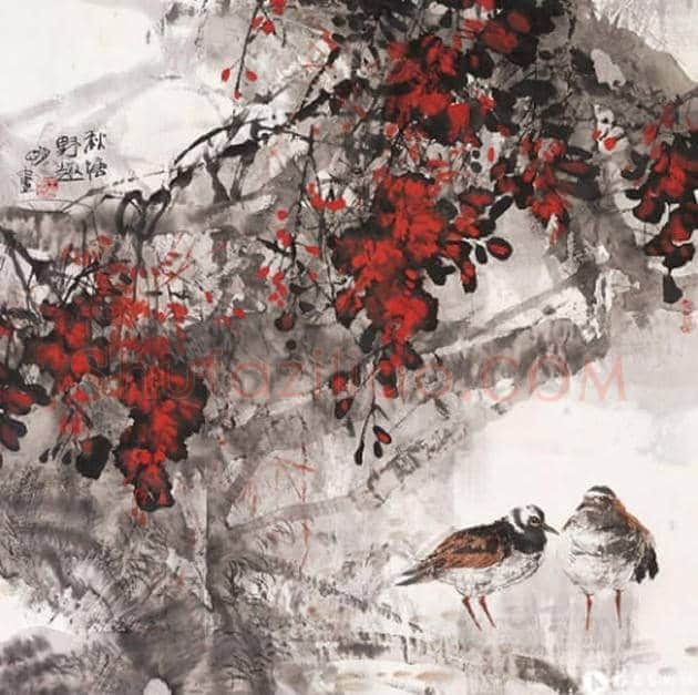王明明花鸟作品欣赏 | 书画学堂