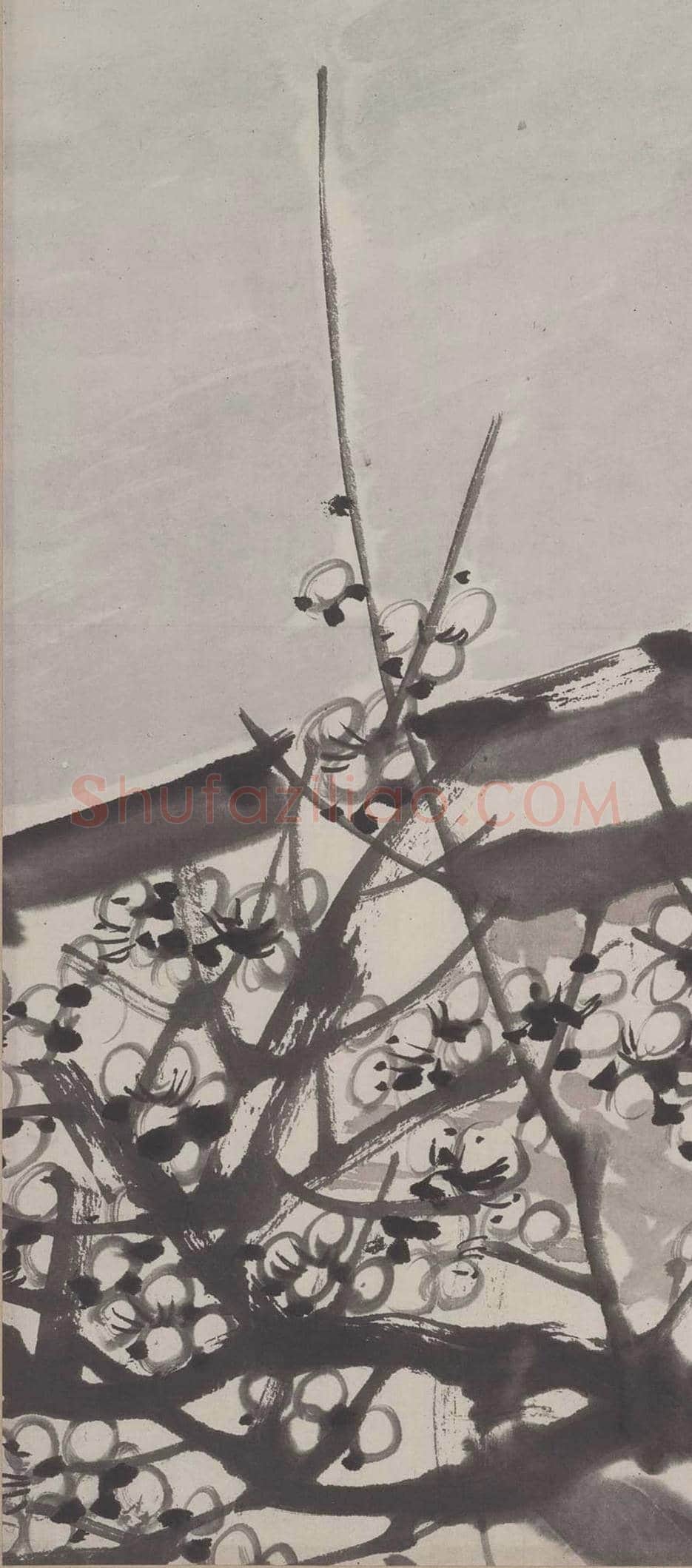 任伯年《梅花仕女图》图赏 | 著名国画欣赏