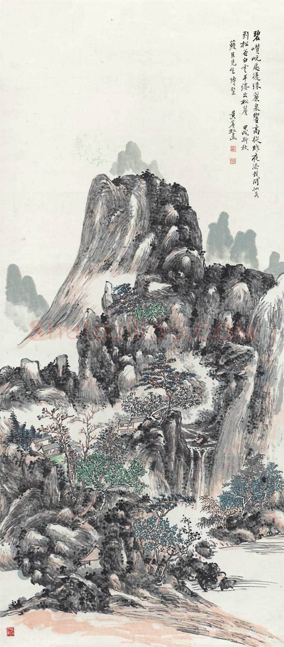 黄宾虹绘画作品欣赏 | 书画讲解
