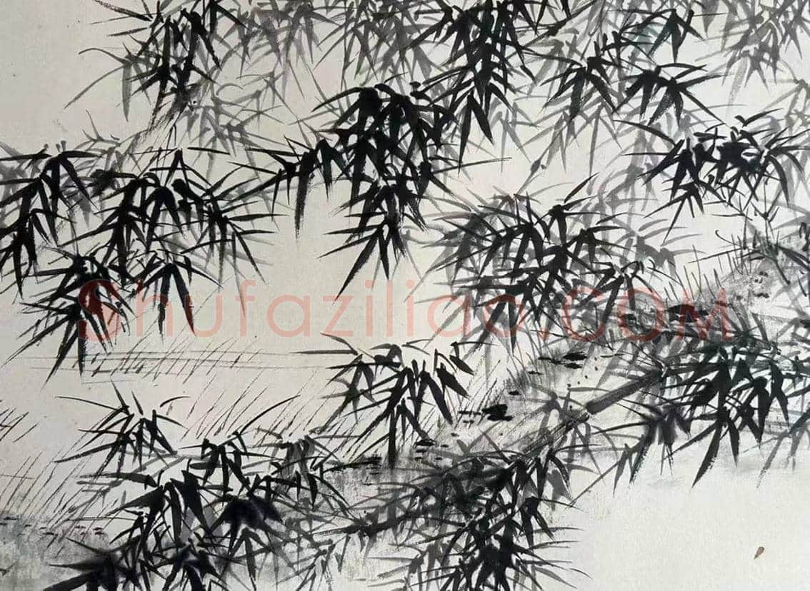 稀世极品——启功《荷塘清趣》 | 国画赏析