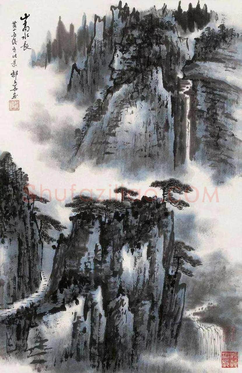 郁文华作品欣赏 | 书画资料