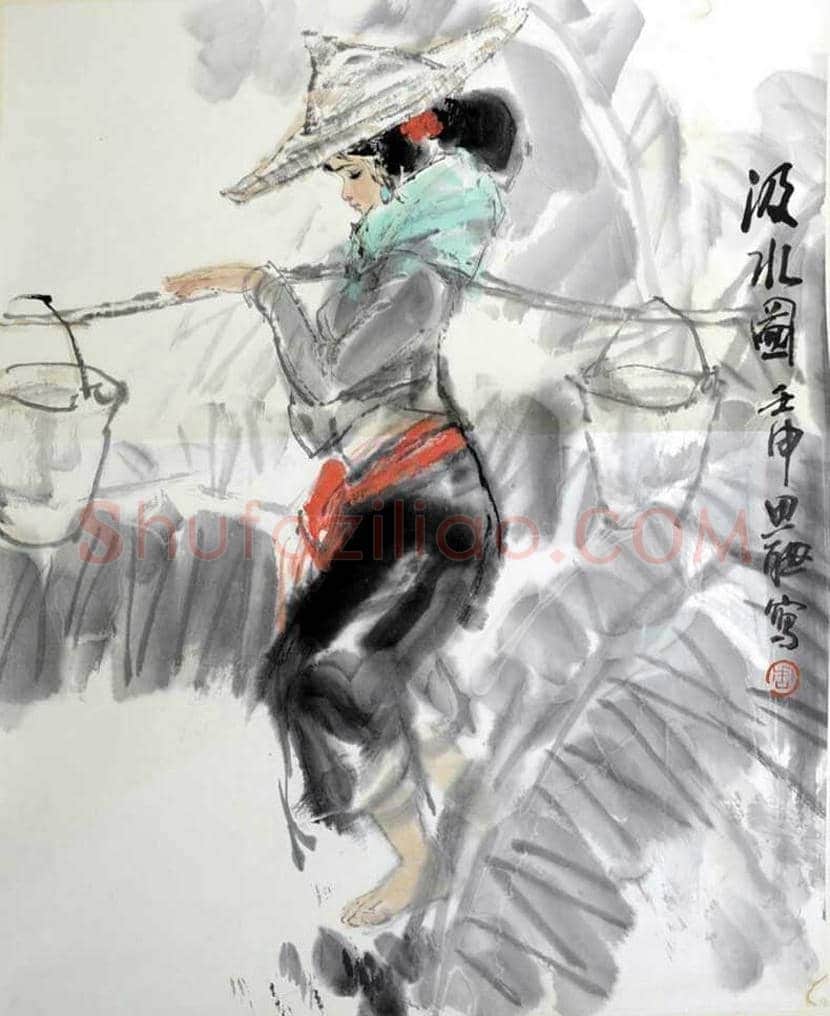 周思聪人物画作品欣赏 | 书画讲解