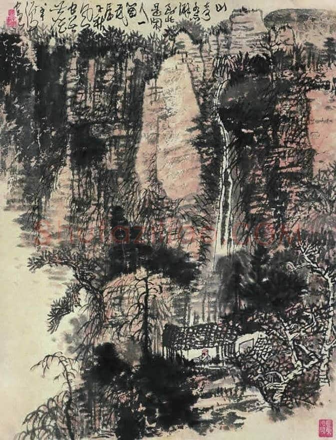 绘画奇人黄秋园作品欣赏(100幅) | 书画百科