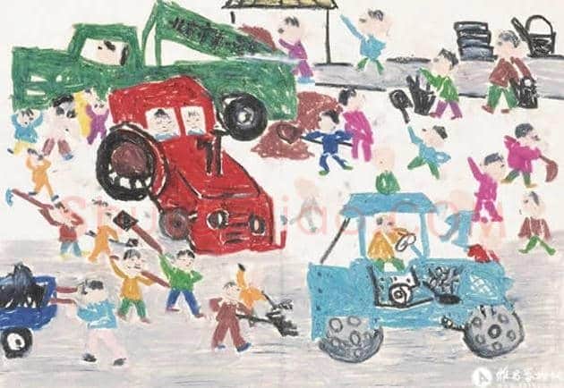 王明明儿童时期画作欣赏 | 书画学堂