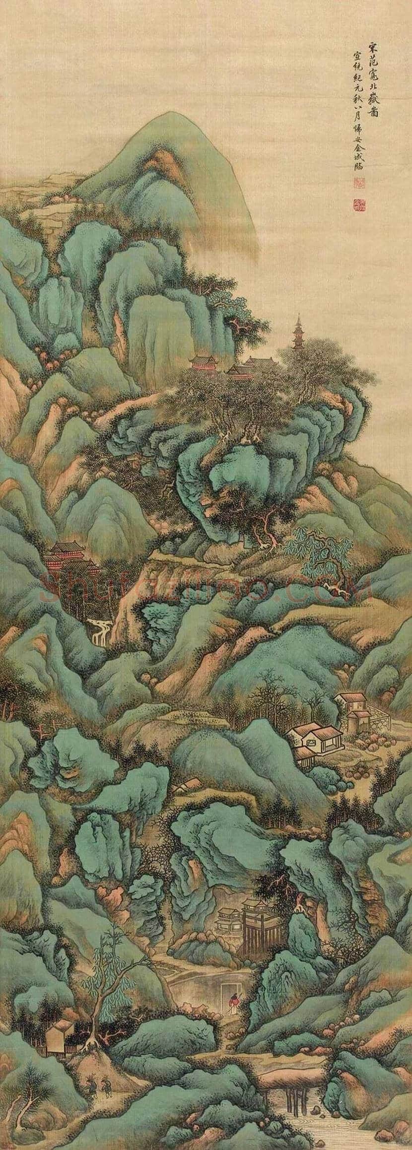 金城国画作品欣赏 | 书画科普