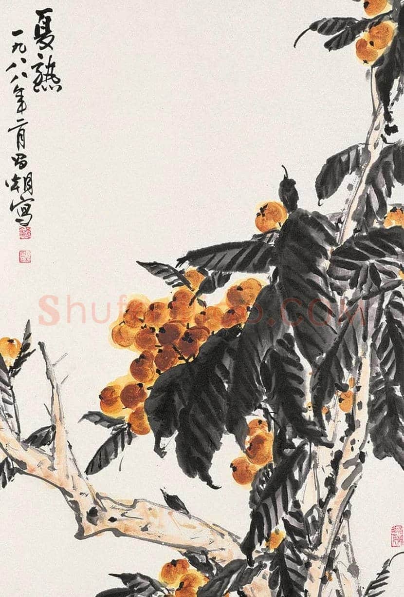 刘昌潮花鸟画作品欣赏 | 书画百科