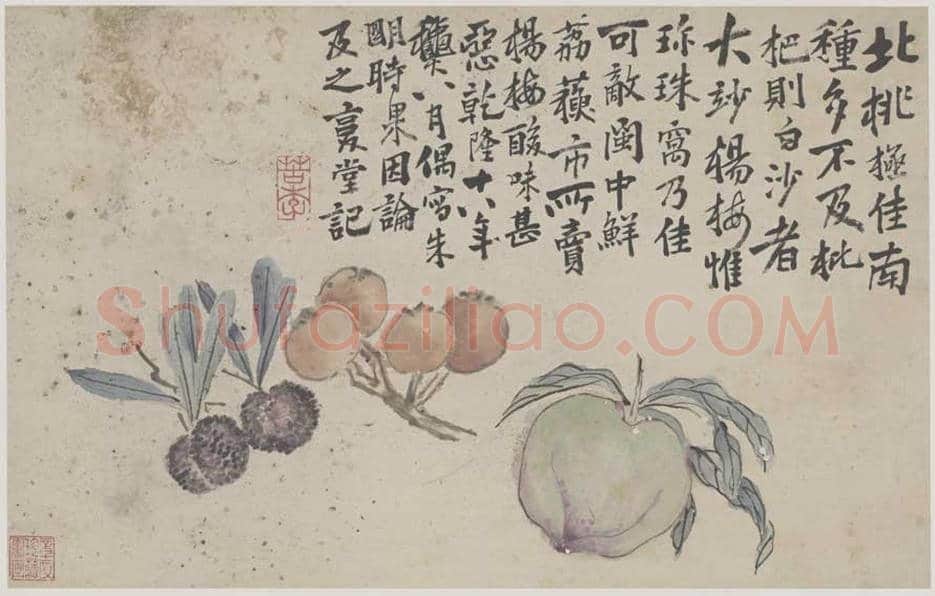 李鱓花鸟册页欣赏 | 书画讲解