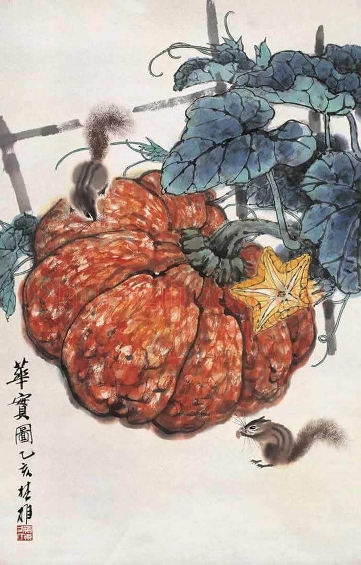 方楚雄工笔动物欣赏,很有乡土气息 | 书画资料
