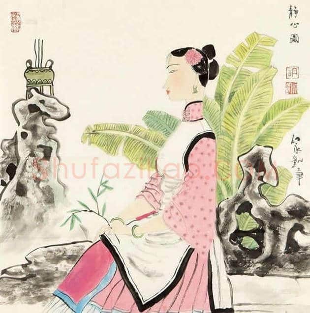 胡永凯作品欣赏-美人依旧 | 书画文摘