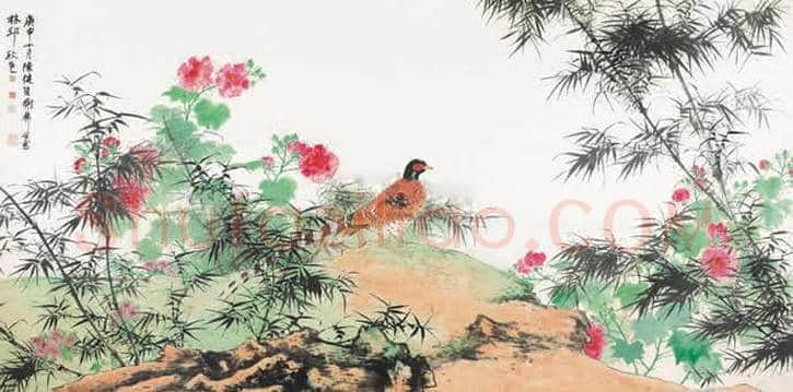 丹青伉俪谢稚柳和陈佩秋的合作作品拍卖与欣赏 | 书画文摘