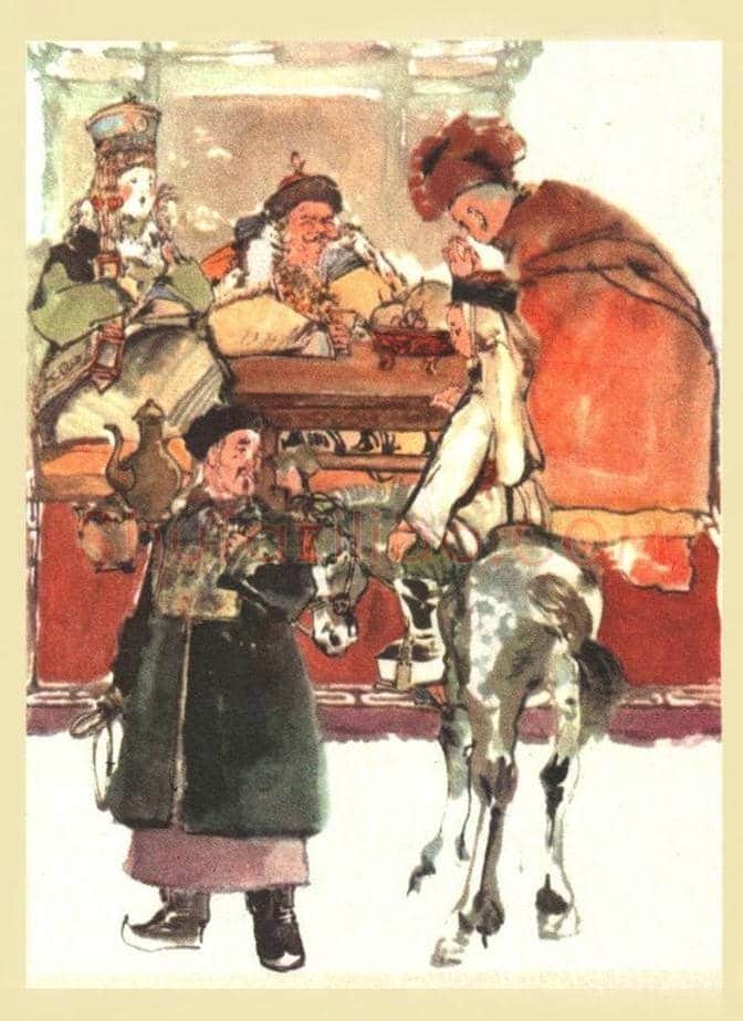 《马头琴的传说》程十发连环画 | 书画常识