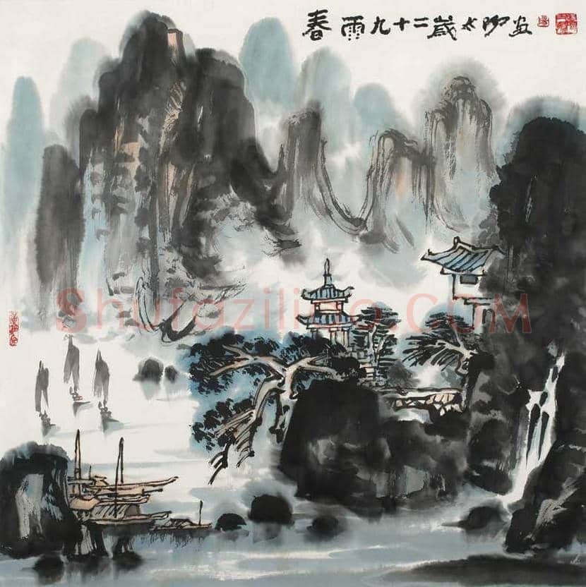 漓江画派旗手阳太阳作品欣赏 | 书画常识