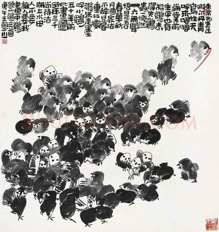 王憨山花鸟画作品欣赏 | 书画资料