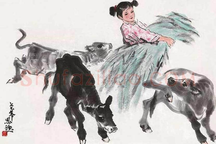 周思聪水墨儿童画欣赏 | 书画学堂