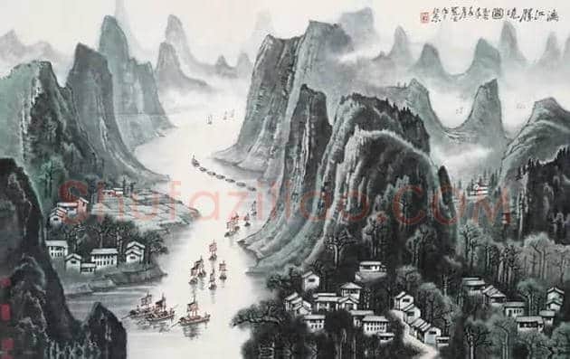李可染的牛,共8幅!名人字画网有点牛! | 国画作品