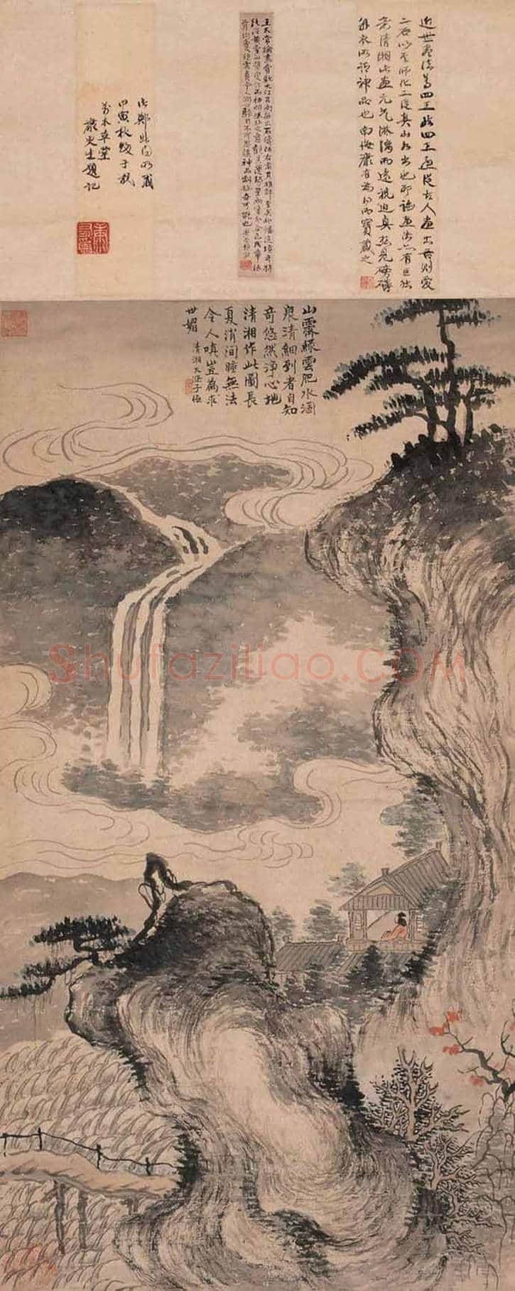 石涛山水画精品欣赏 | 书画常识