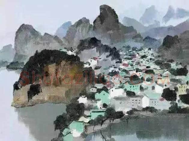 李可染、徐悲鸿、吴冠中等三位大师画漓江 | 书画学堂