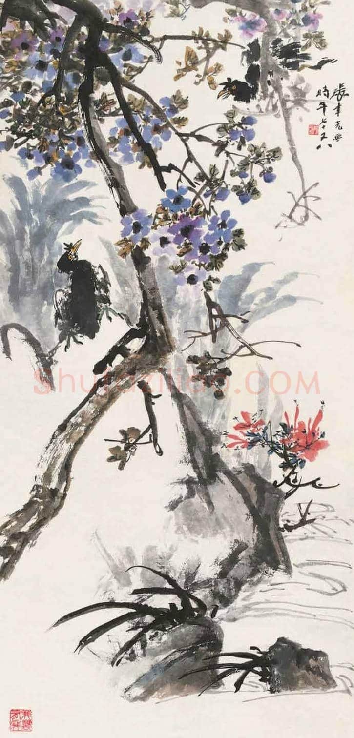 张聿光作品欣赏 | 著名国画图片