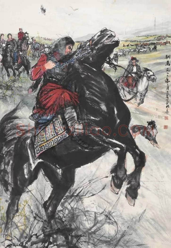 黄胄高清作品欣赏,喜欢书画者不可错过! | 书画常识