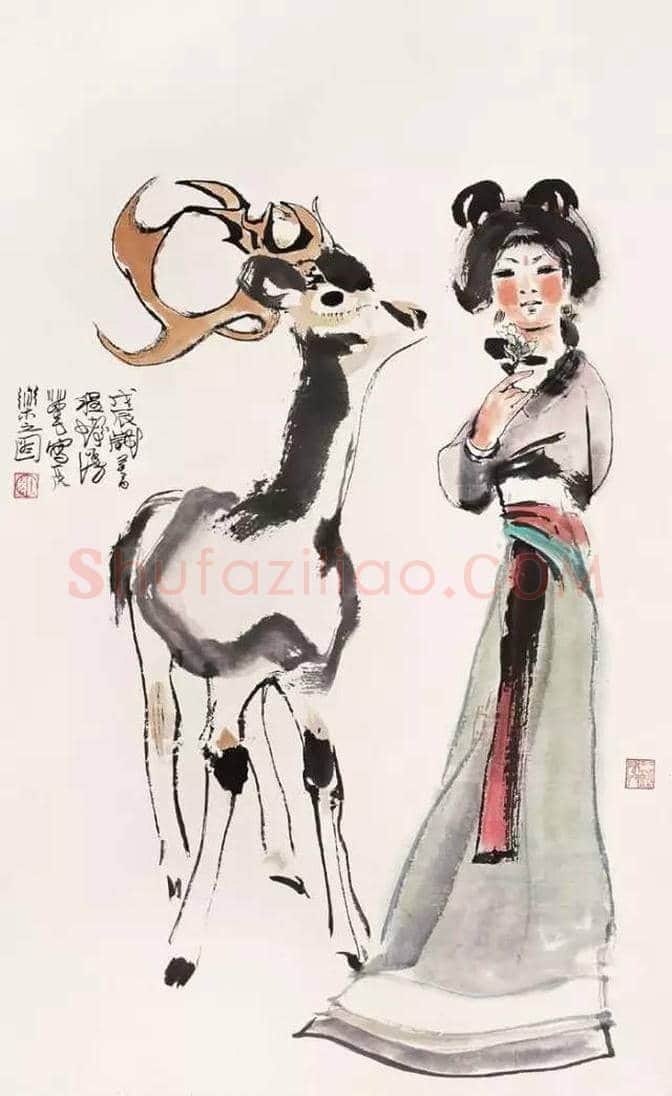 程十发最美人物画欣赏 | 书画知识