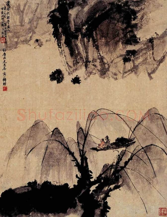 傅抱石山水画高清大图，美醉了！ | 书画科普