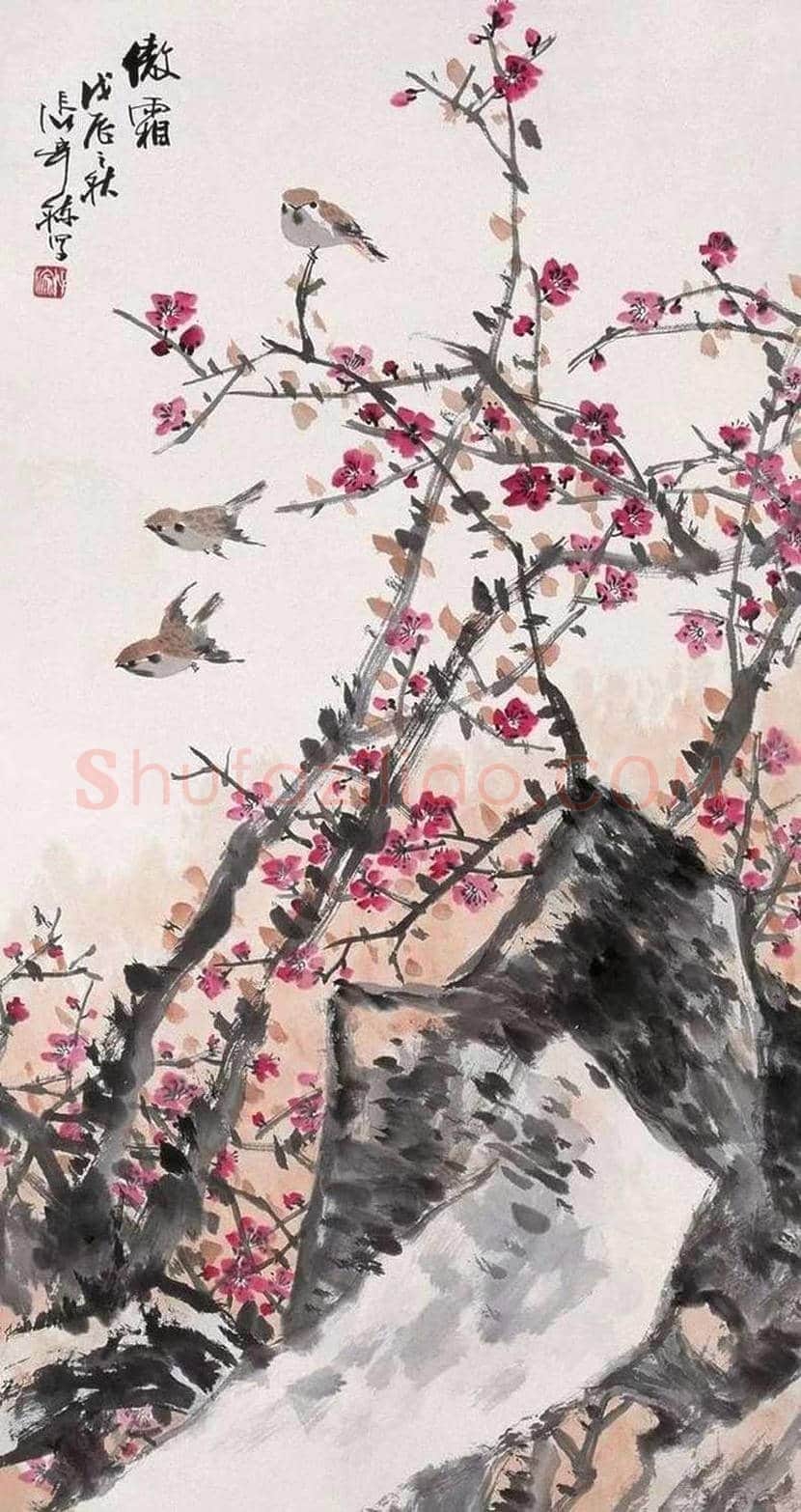 张辛稼花鸟画作品欣赏 | 书画学堂