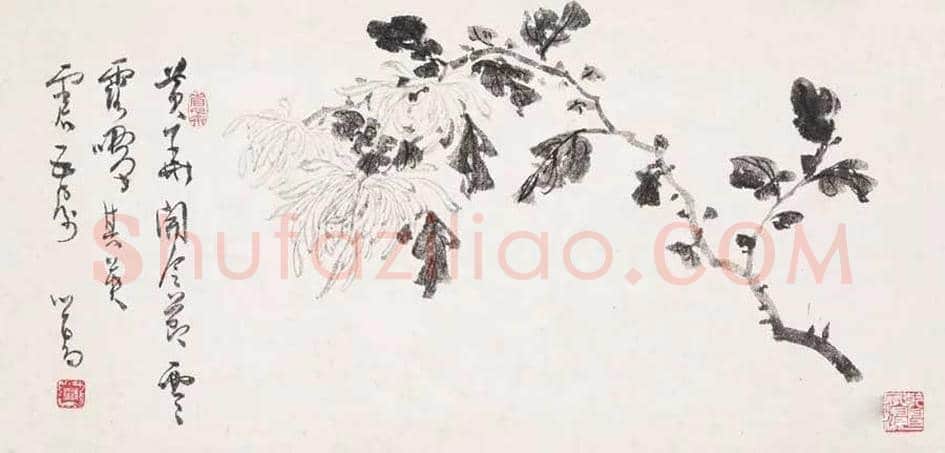溥儒笔下的梅兰竹菊 | 书画文摘