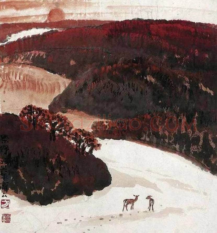 方济众山水画作品欣赏 | 书画学堂