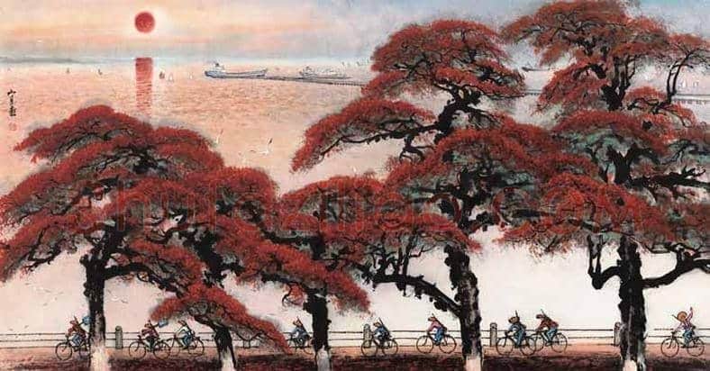 关山月作品拍卖记录丨关山月最贵作品都有哪些 | 书画学堂